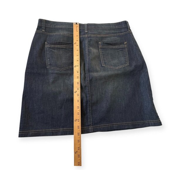 Boden Denim Mini Skirt , Classic 5 pocket‎ Style, Size 12R US - Picture 10 of 10